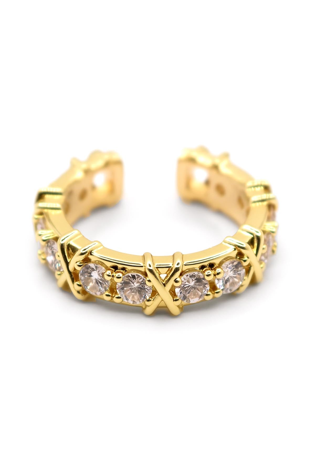 Gold Luzern Radiance 4-Piece Set - Ring - Bracelet - Earrings - Necklace