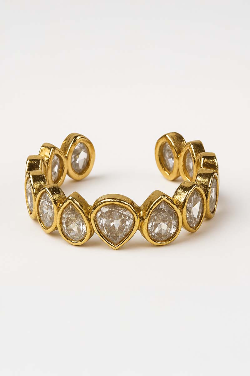 Royal Indi Gold Dewdrop Ring
