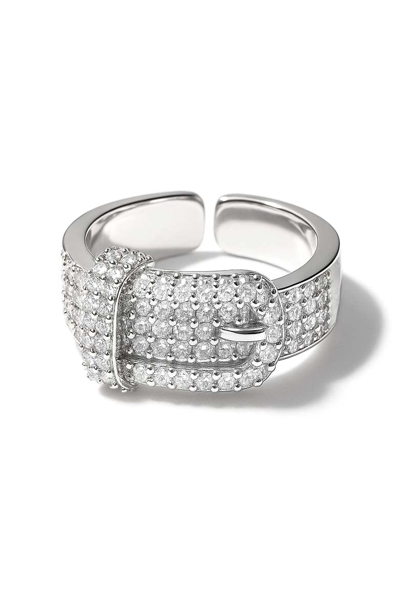 Buckle Bella Ring | Silver Plated - St geran