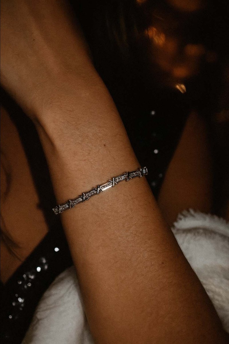 Genève Élégance - Silver Plated Bracelet - St geran