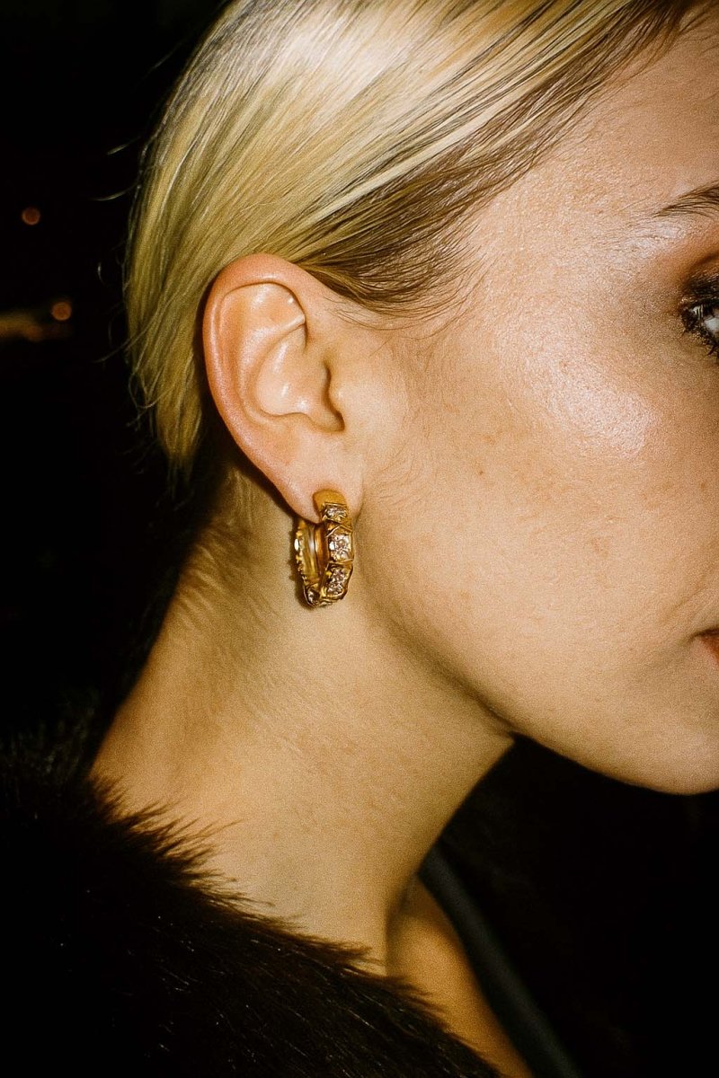 Gold Luzern Radiance - 18k Gold Plated Earrings - St geran