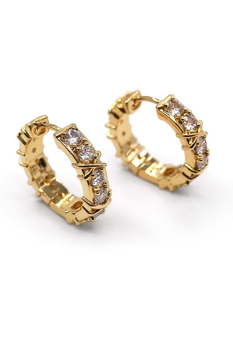 Gold Luzern Radiance - 18k Gold Plated Earrings - St geran