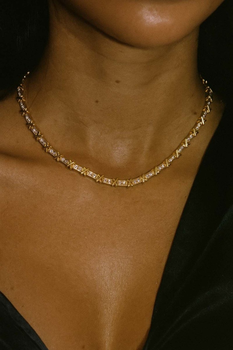 Gold Luzern Radiance - 18k Gold Plated Necklace - St geran