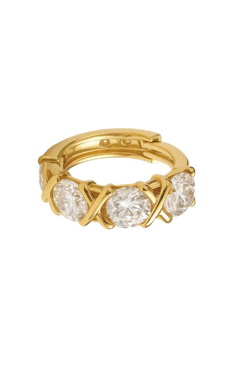 Gold Luzern Radiance - 18k Gold Plated Ring - St geran