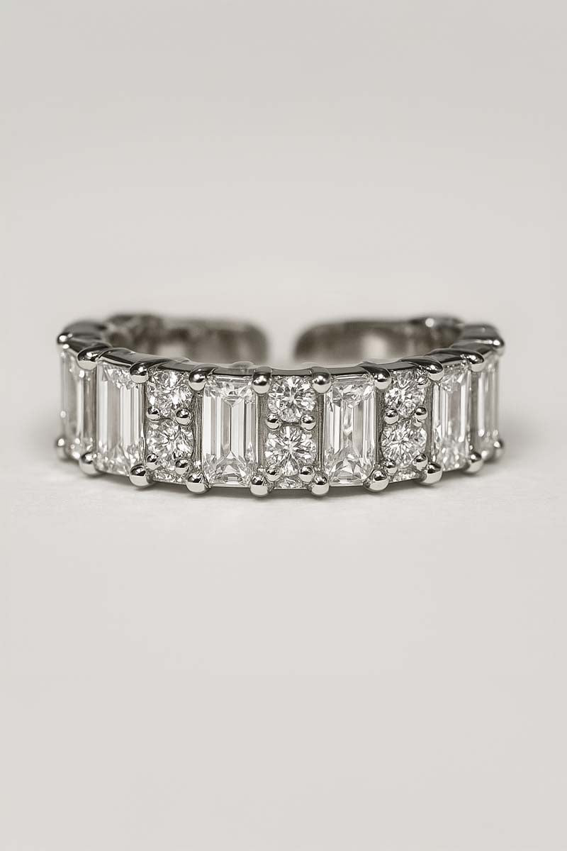Imperial Crest Silver Plated Ring - St geran