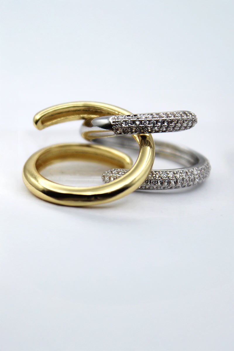 Infinity Coil 18k Gold Ring - St geran