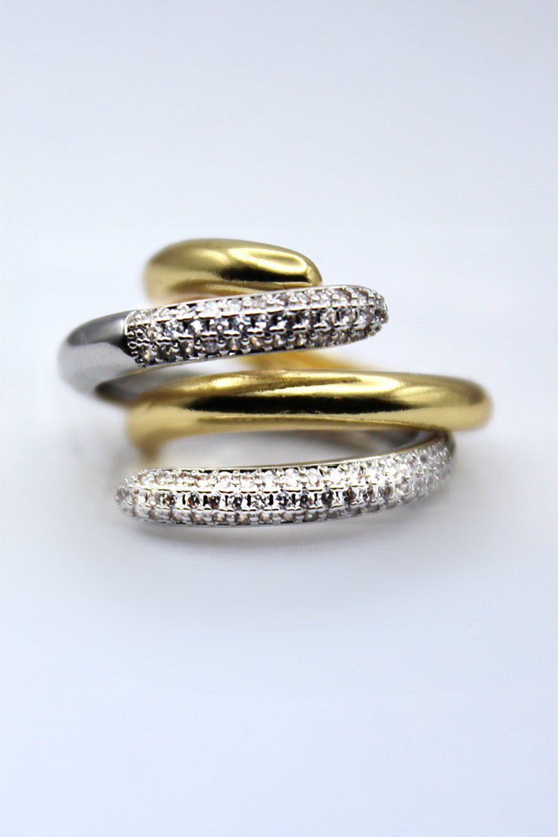 Infinity Coil 18k Gold Ring - St geran