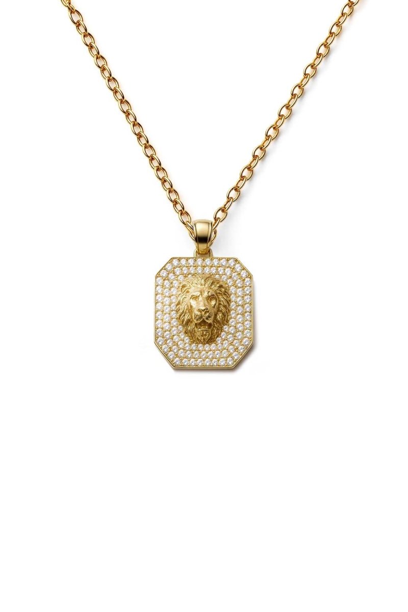 Lionheart Valor Pendant Necklace - 18k Gold Plated - St geran