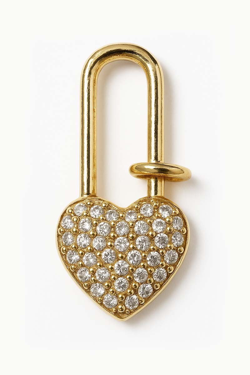 Lustrea Lovelock Pendant - 18k Gold Plated - St geran
