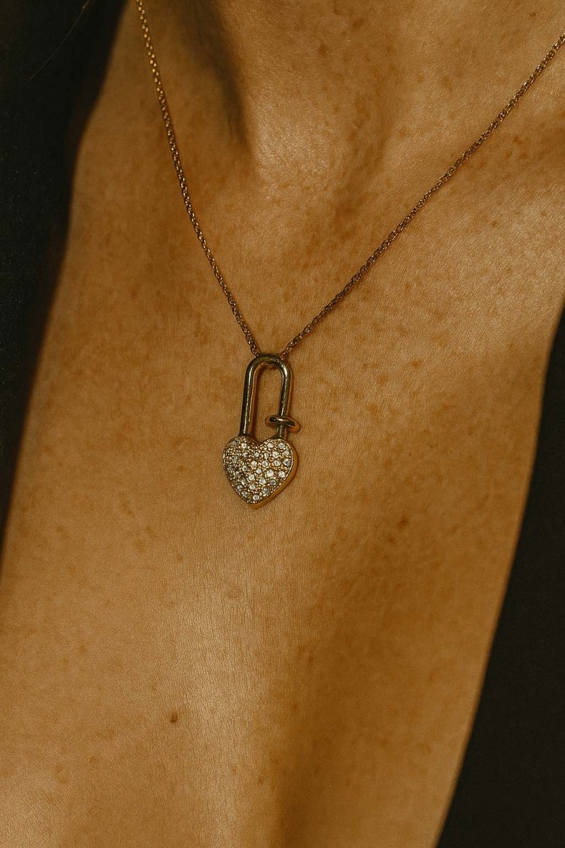 Lustrea Lovelock Pendant - 18k Gold Plated - St geran