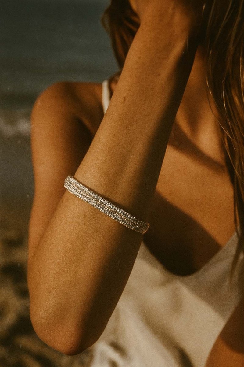 Montrond Éclat Radial Cuff Bracelet - Champagne Gold - St geran