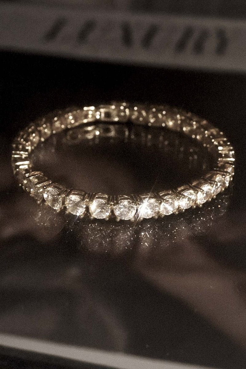 Neuchatel Tennis Bracelet - Silver Plated CZ Grace in Every Glimmer - St geran