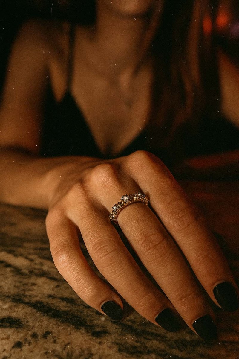 Regal Coil Ring - 18k Gold Plated - St geran