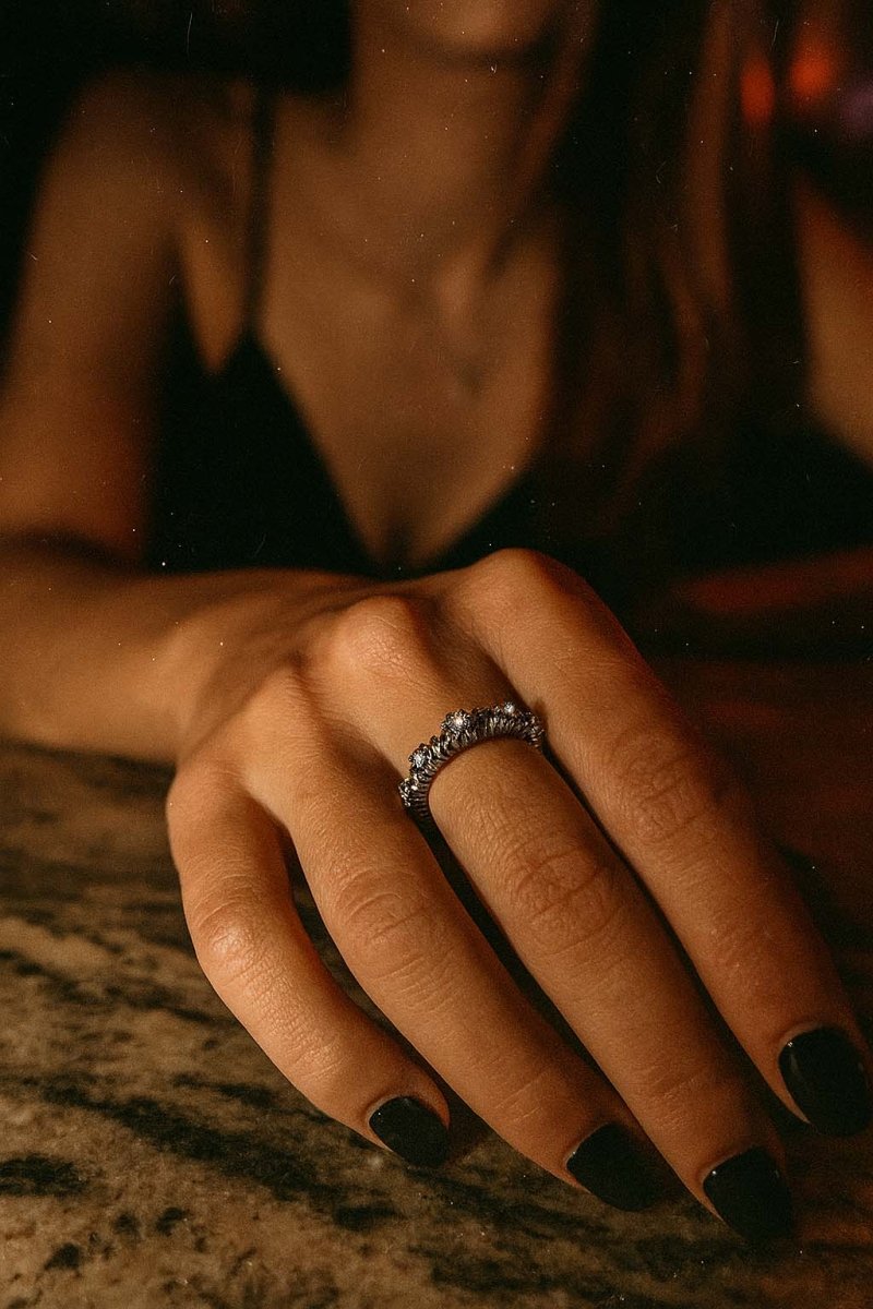 Regal Coil Ring - Silver Plated - St geran