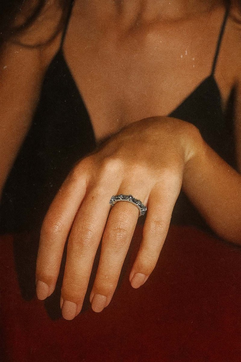 Regal Coil Ring - Silver Plated - St geran