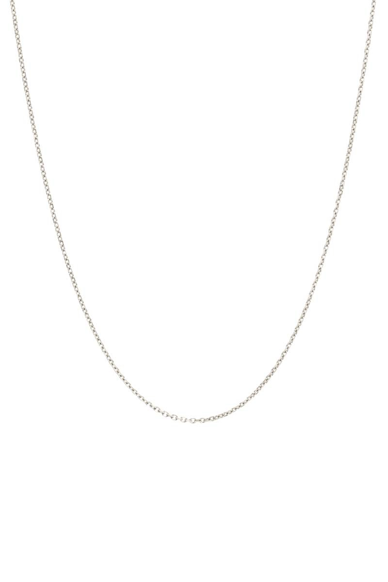 Silver Cable Chain Necklace with extender - St geran