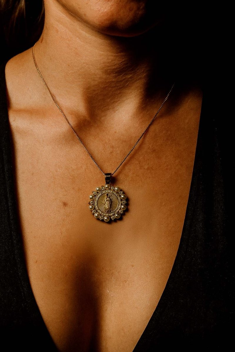 Virgin Radiance Pendant - 18k Gold Plated - St geran