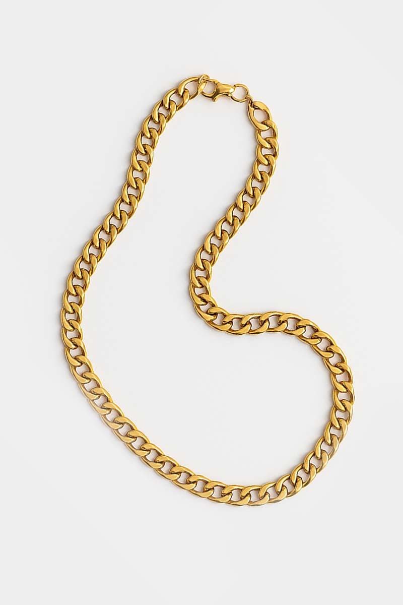 Savoy Chain Gold Necklace