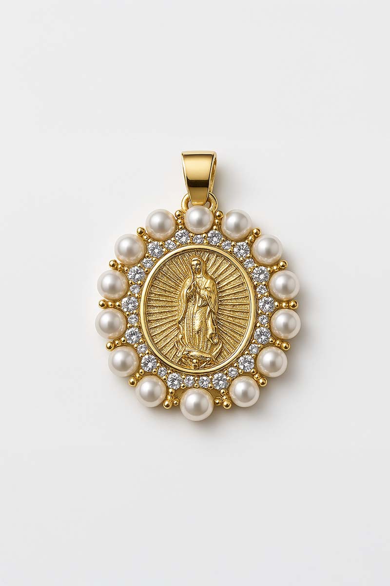 Virgin Radiance Pendant - 18k Gold Plated