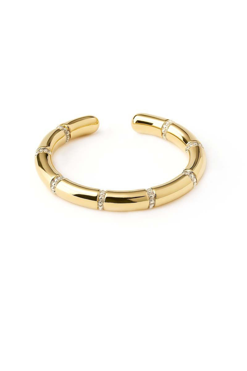 Bambusa Luxe Gold Ring | Dainty Elegant Band - St geran