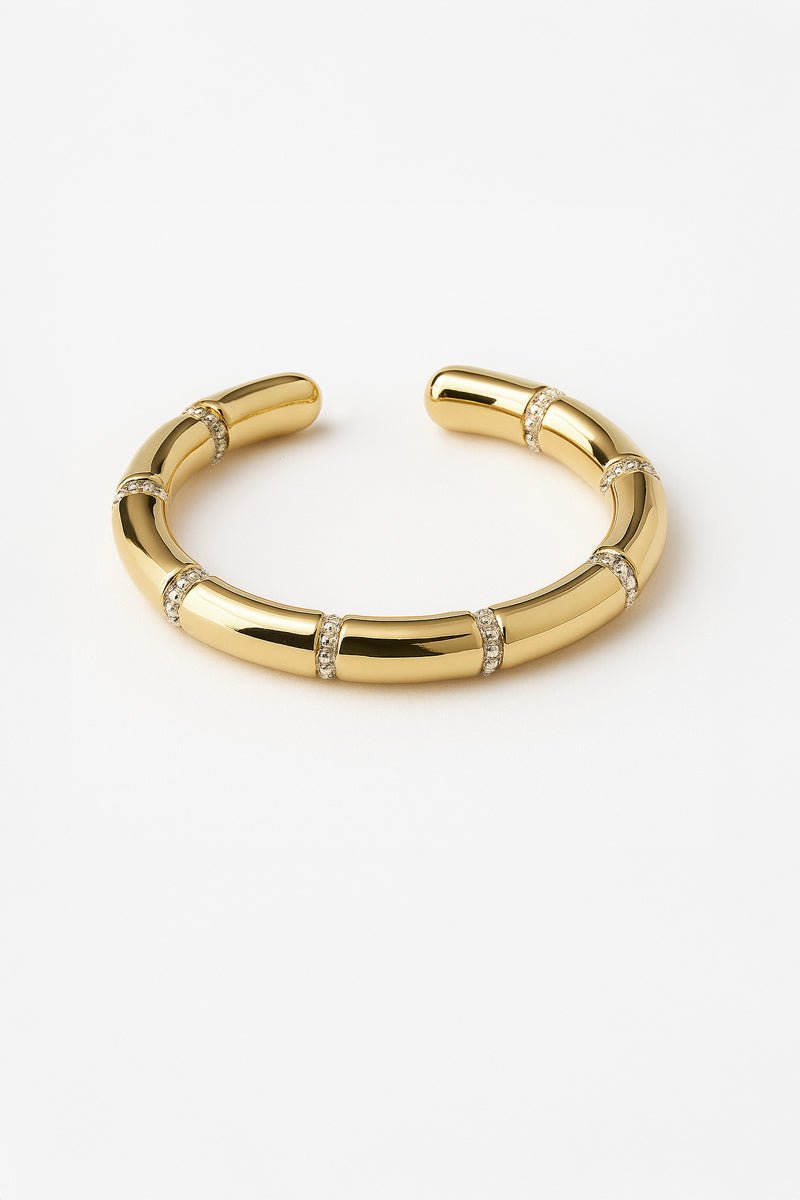 Bambusa Luxe Gold Ring | Dainty Elegant Band - St geran