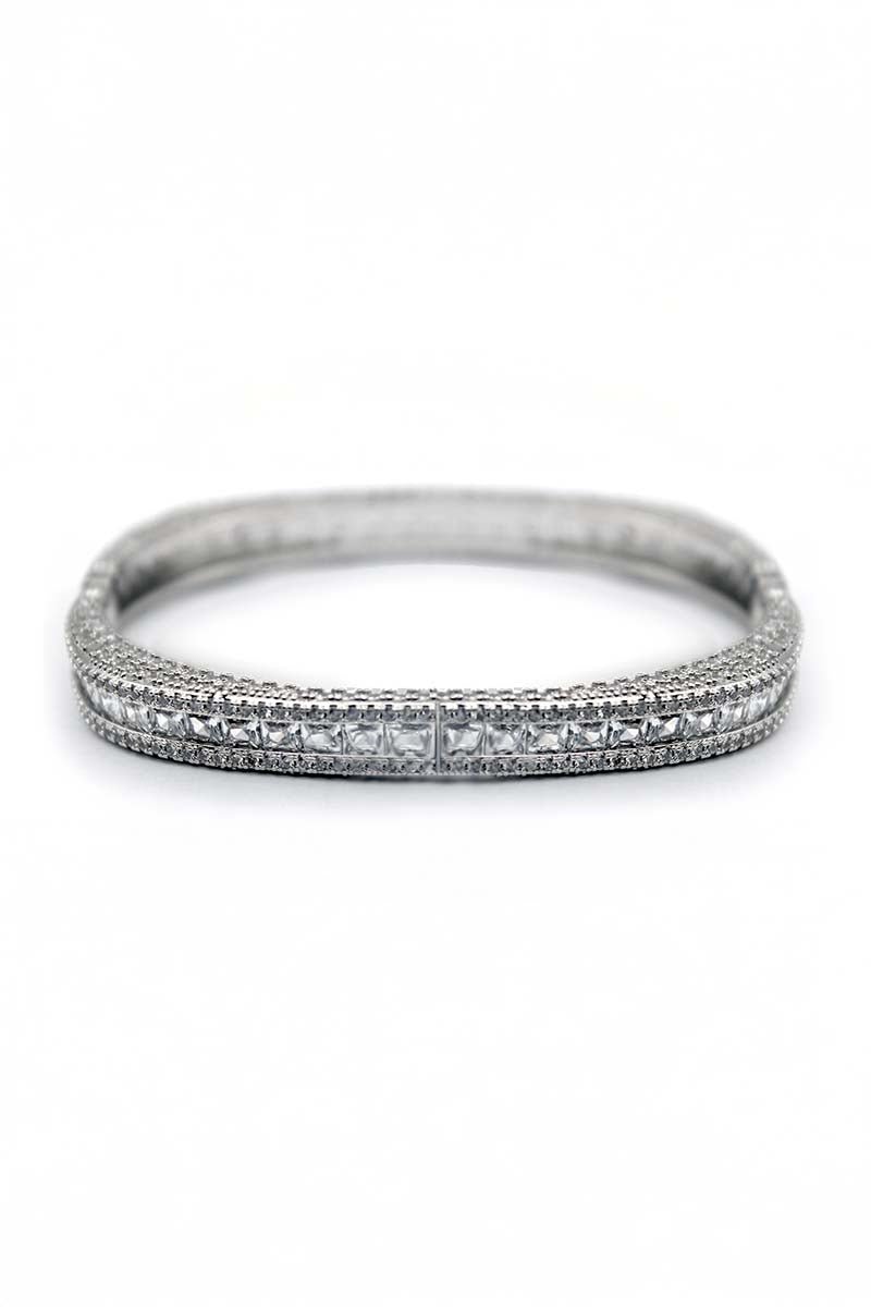 Chandrika Clestia Silver Bangle - St geran