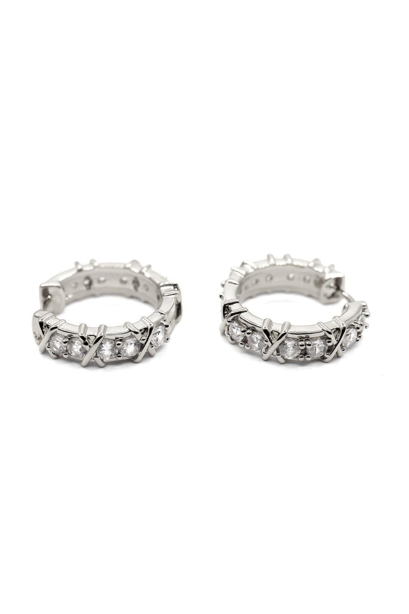 Genève Élégance - Silver Plated Earrings - St geran