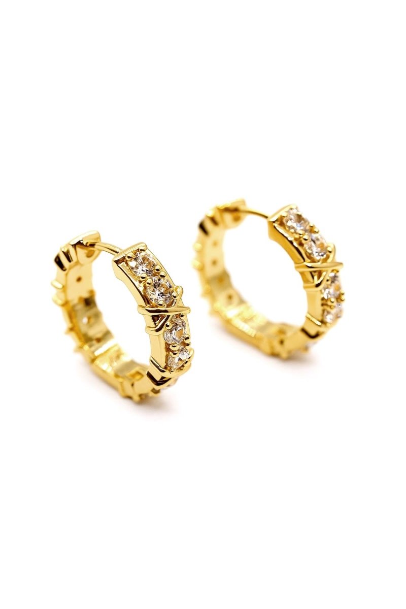 Gold Luzern Radiance - 18k Gold Plated Earrings - St geran