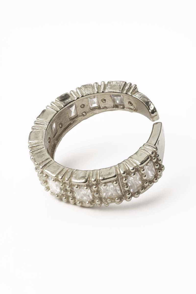Imperial Crest Silver Plated Ring - St geran
