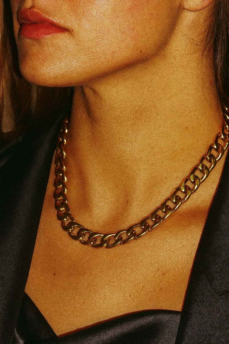 Link Chain Gold Necklace - Chain 60cm - St geran