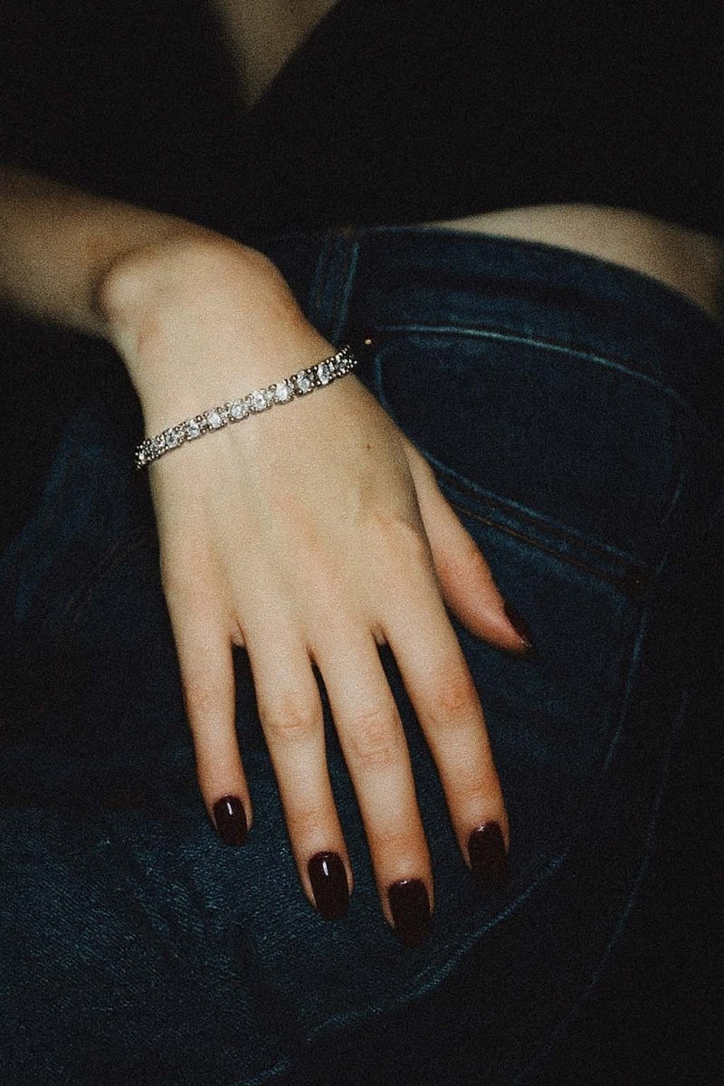 Neuchâtel Tennis Bracelet - Silver Plated CZ Grace in Every Glimmer - St geran