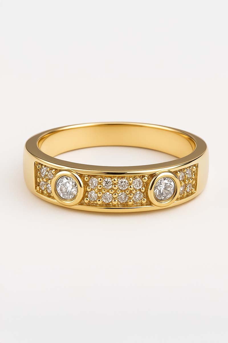 Rayain Fusion Ear Cuff - 18k Gold Plated Band - St geran