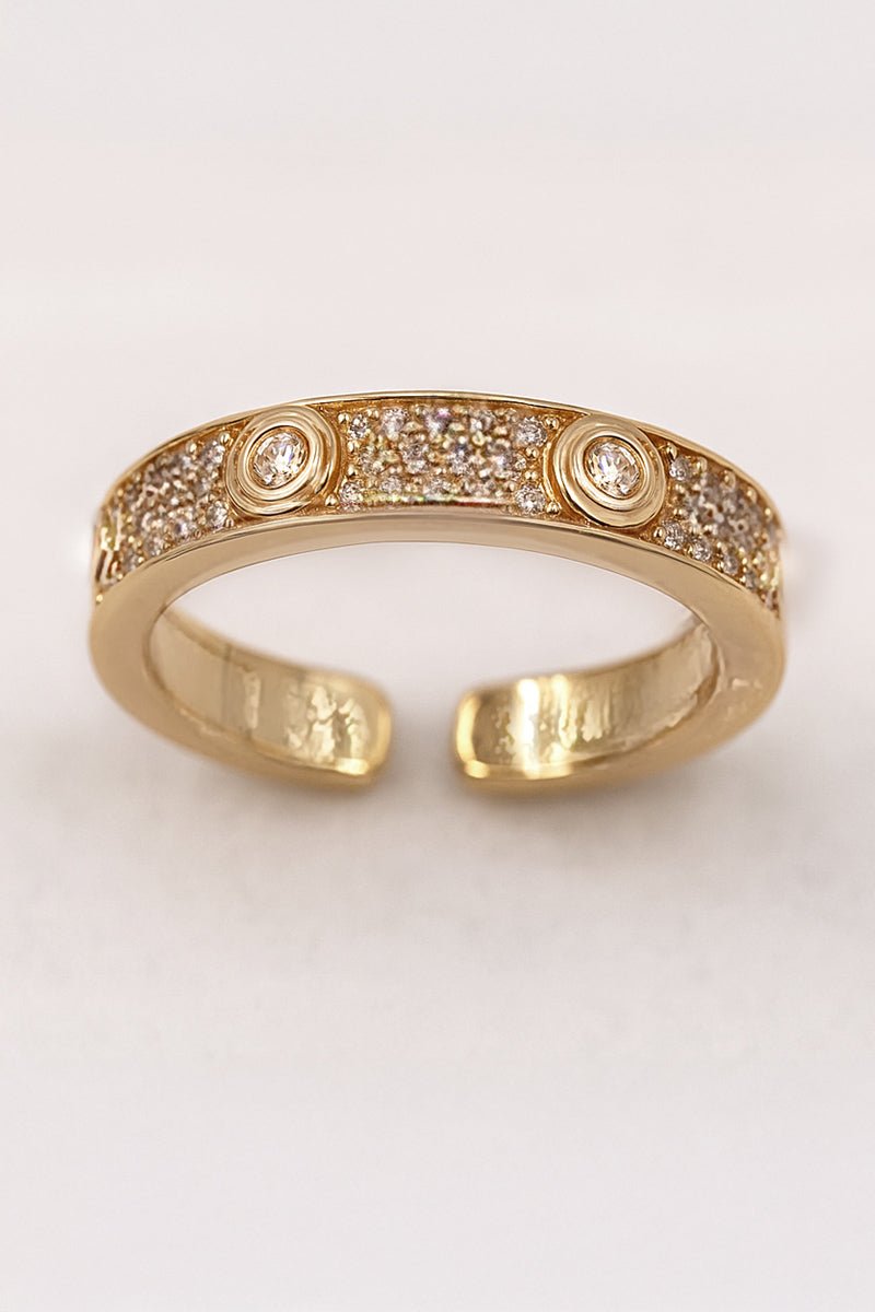 Rayain Fusion Ring - 18k Gold Plated Band - St geran