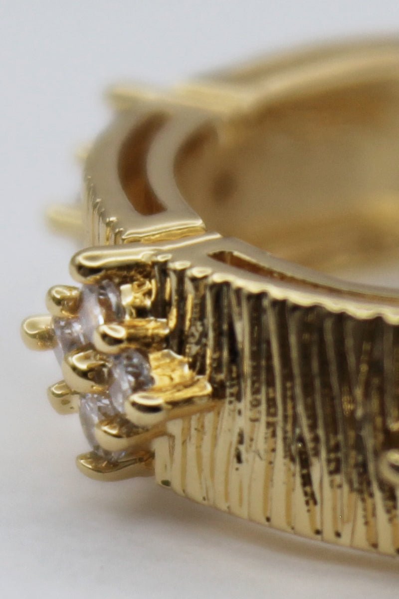 Skyline Cuff Ring - 18k Gold Plated - St geran