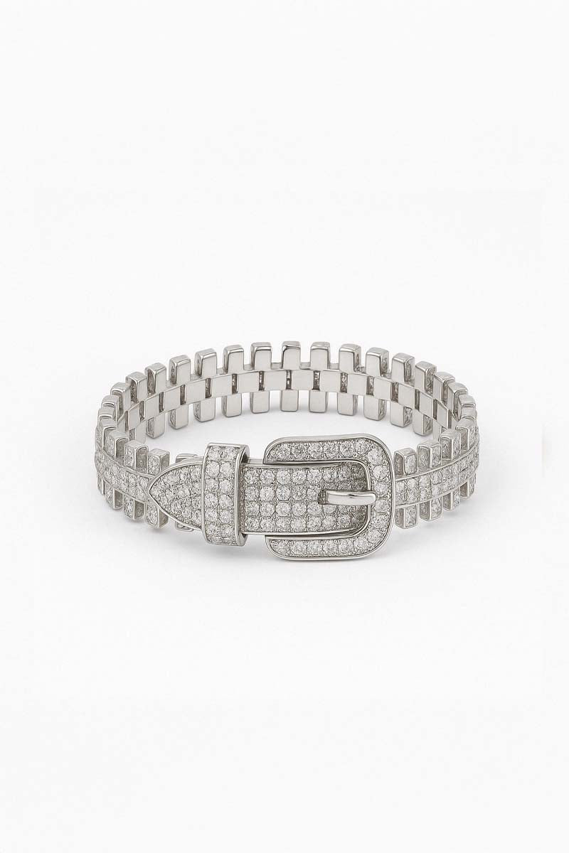 Zipper Zirconia Silver Ring – Zetta Zip Ring - St geran
